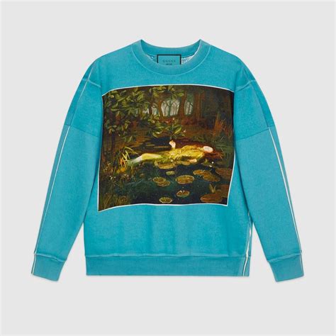 gucci hallucination print sweatshirt red|Gucci .